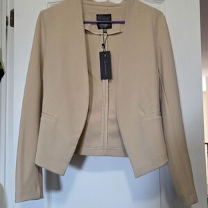 Tan Women's Blazer Jacket